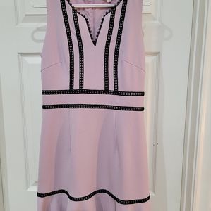 Purple and black lace dress Size 8